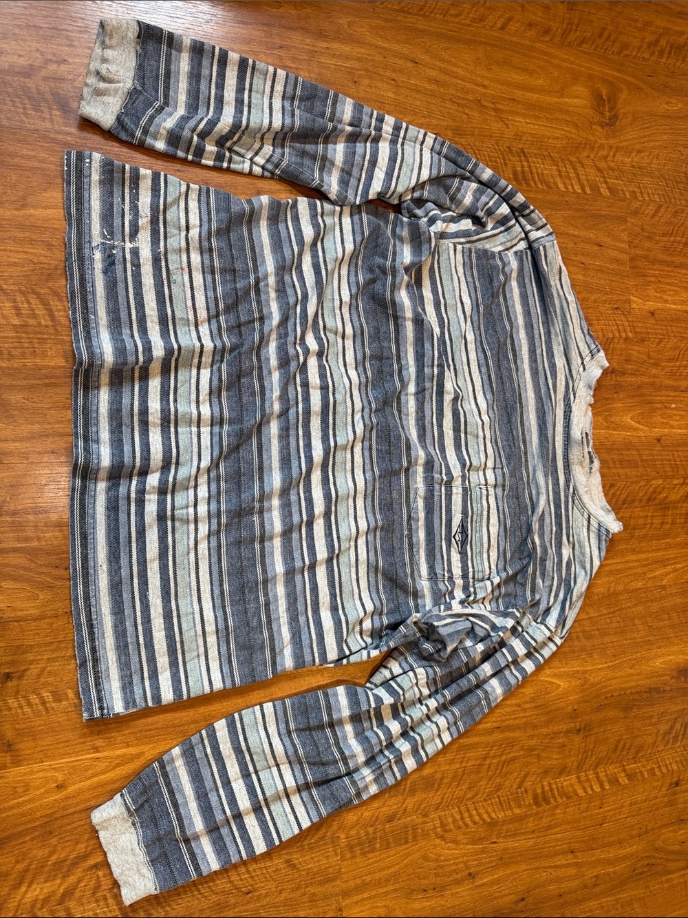 Billabong striped long sleeve shirt